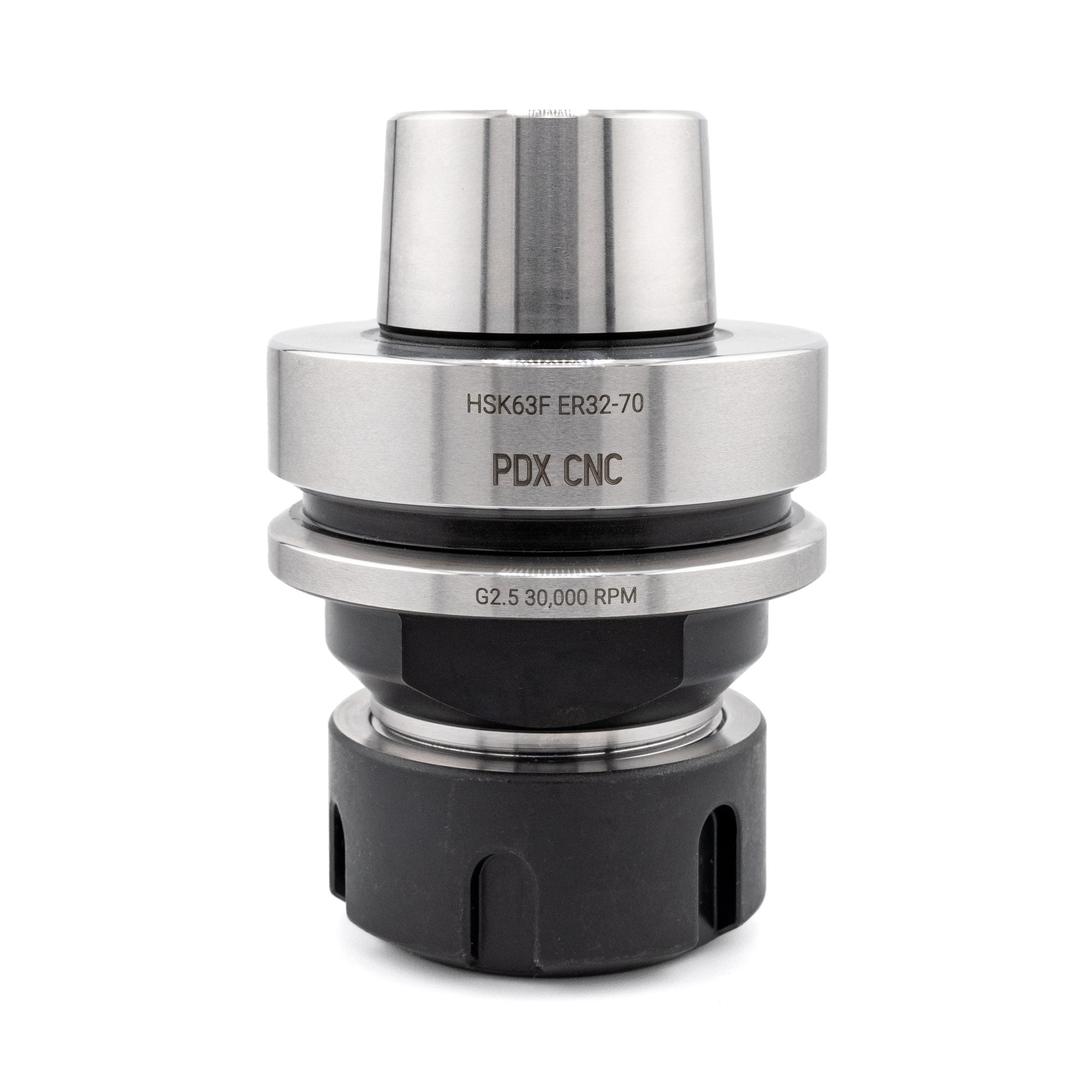 PDX CNC HSK63F 70mm ER32 tool holder
