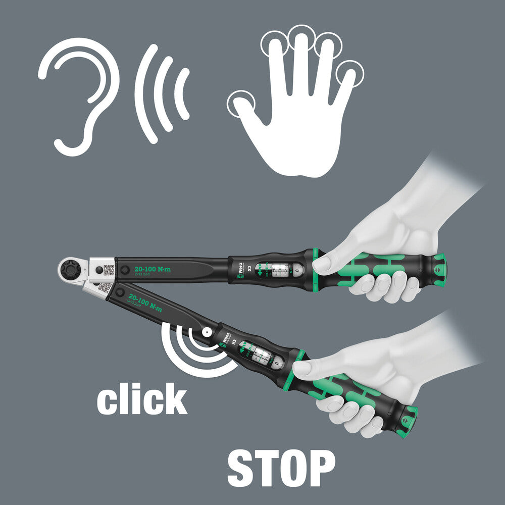Wera Click-Torque X 3 release signal