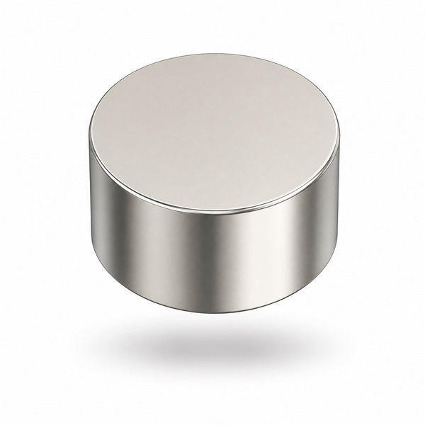 3/4" dia x 1/2" Neodymium Magnet N42 — 35 lb Pull Force