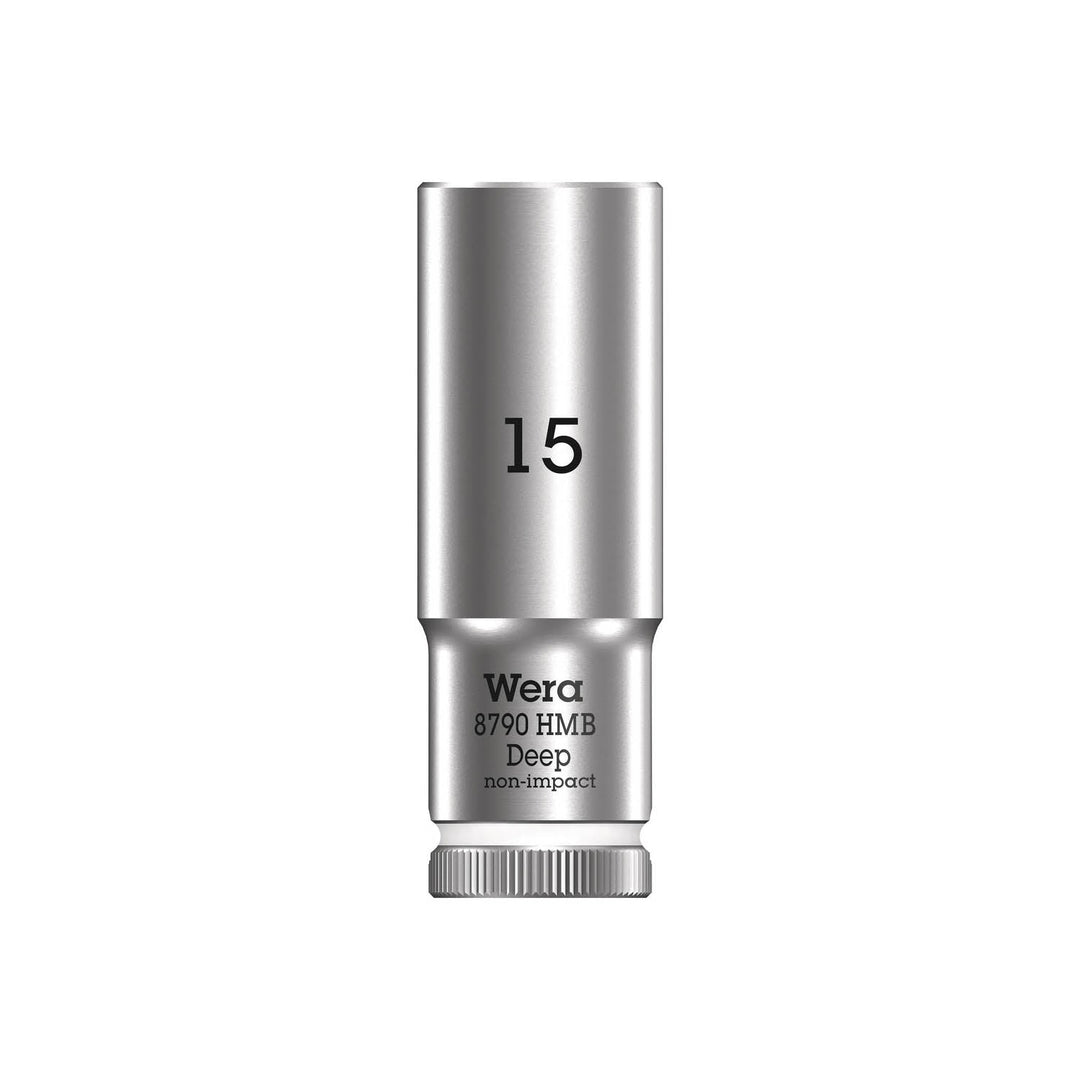 Wera Tools deep socket 15mm with 3/8" drive