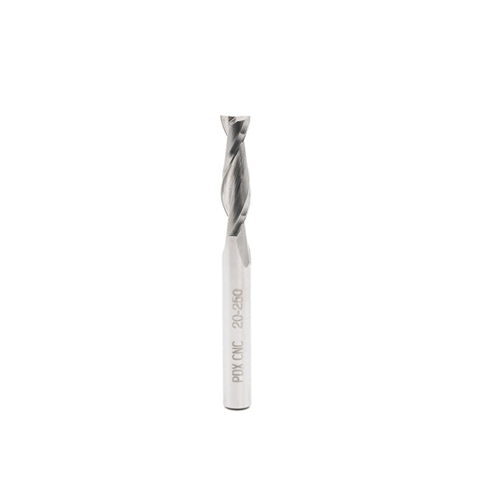 20-250 – 1/4 x 1" - Upcut Spiral 2 Flute Carbide End Mill
