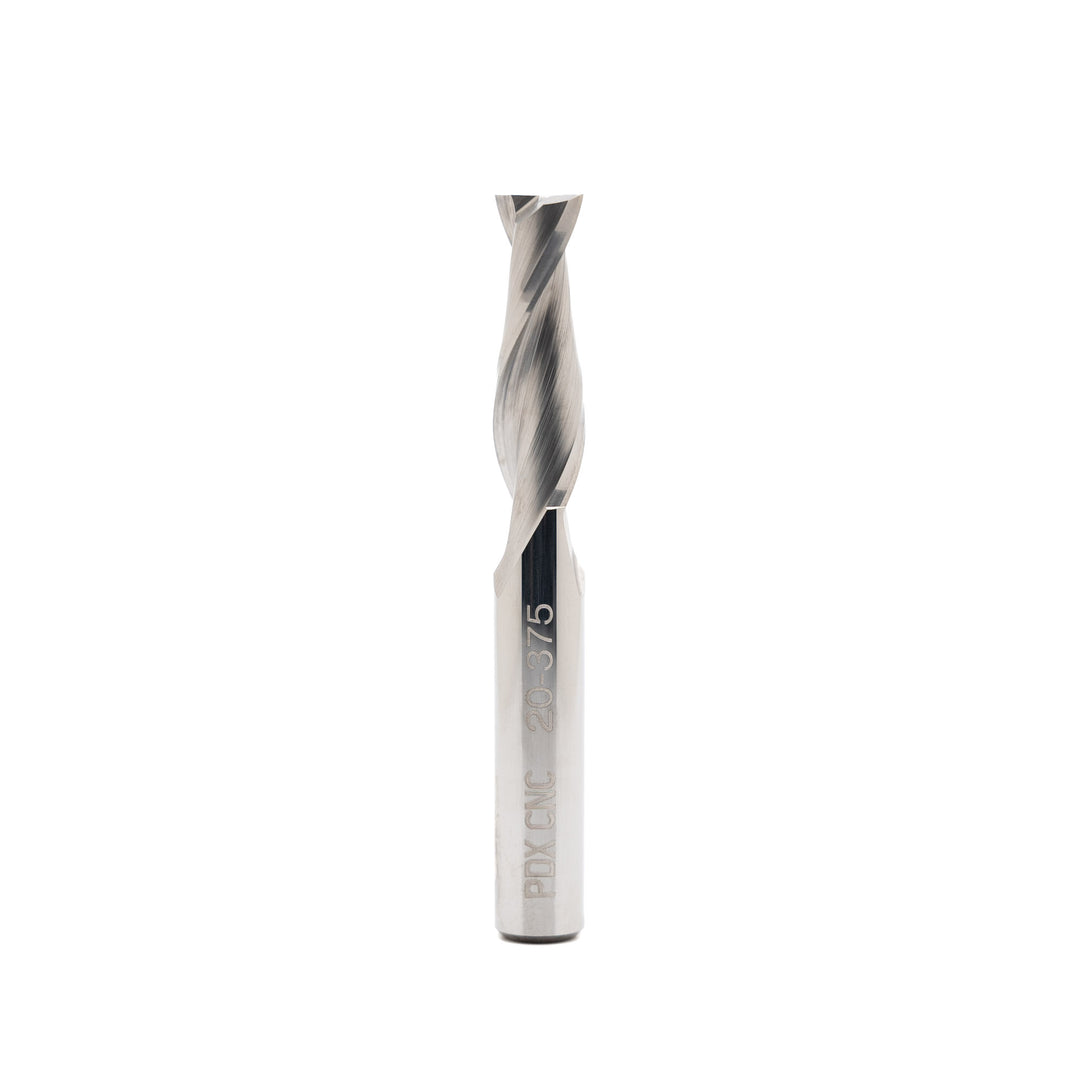 20-375 – 3/8 x 1.25" - Upcut Spiral 2 Flute Carbide End Mill