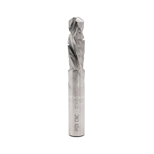 23-500C – 1/2 x 1.5" - Compression Spiral Chip Breaker 2 Flute Carbide End Mill