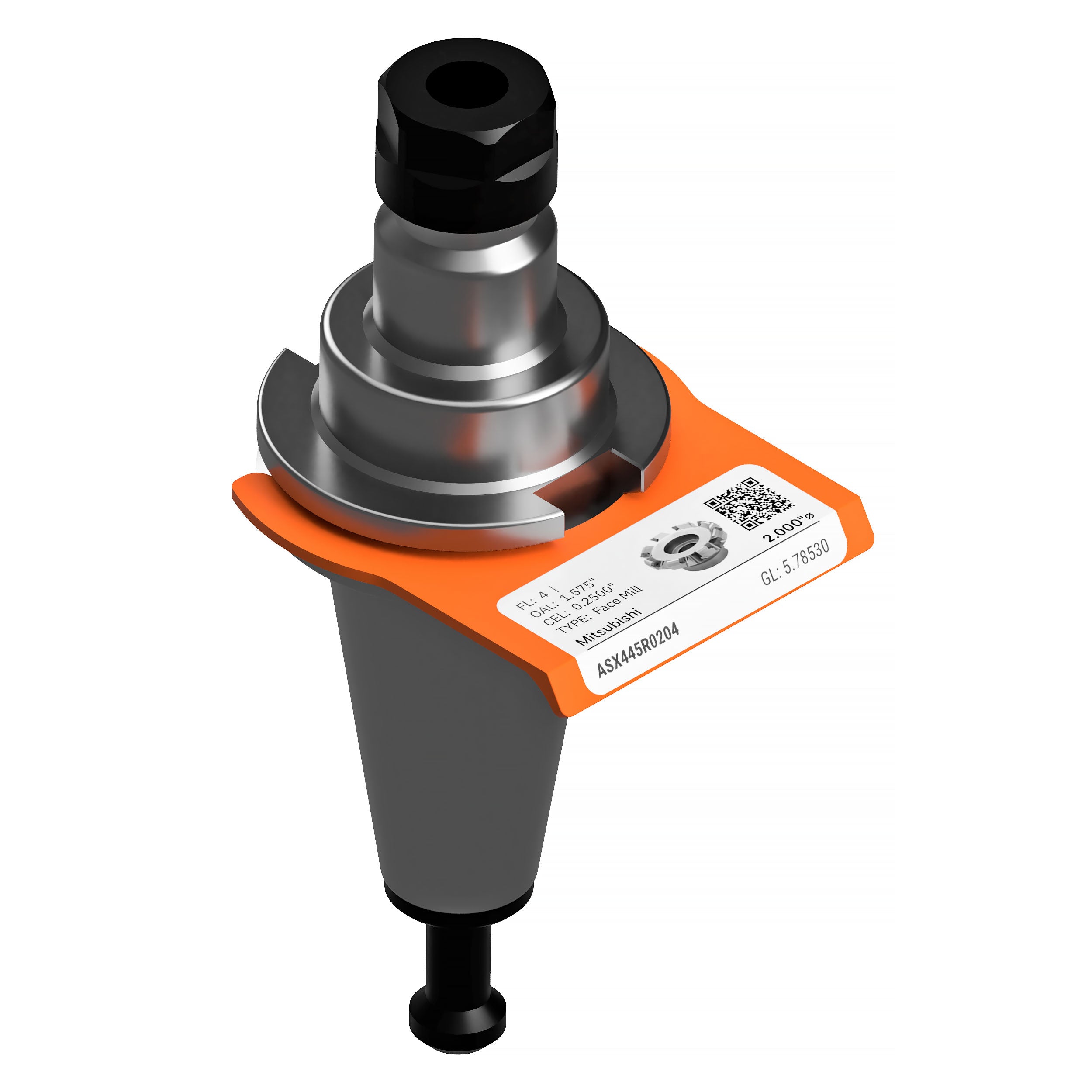 CAT40 and HSK63 Edgeview tool tags