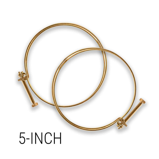5-inch Wire Clamp for Flex Duct (Pair)
