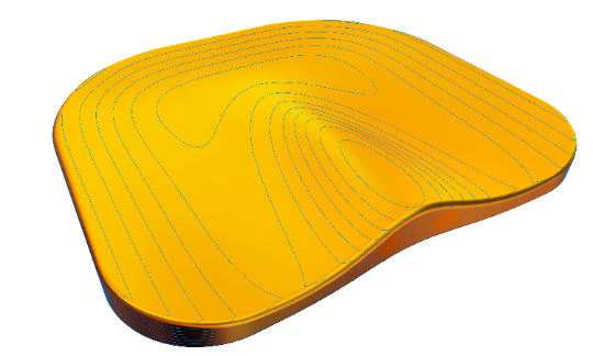 Stool Seat 3D Model
